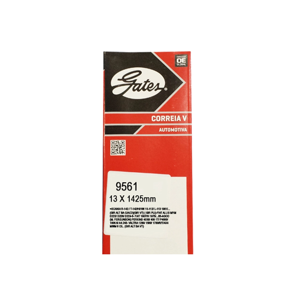 CORREIA V MF 265/275/290/400/410/510/3366 VALMET 138-4 GIR/ALT/BA 13X1425