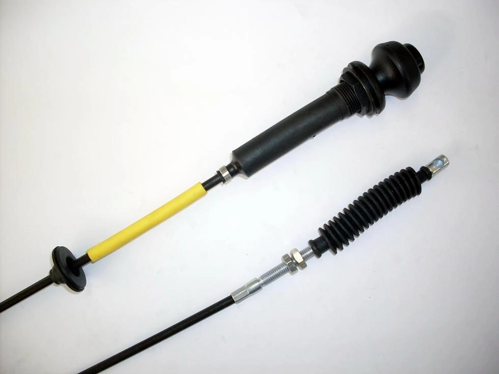 CABO ESTRANGULADOR COM BOTÃO 900MM BOTAO FORD CARGO TODOS