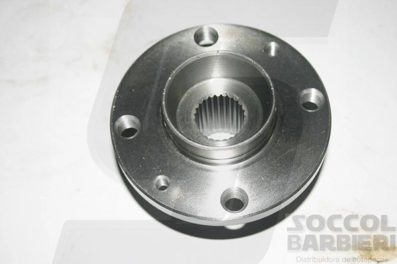 CUBO RODA DIANTEIRO SEM ROLAMENTO 4 FUROS 25 ESTRIAS FIAT TEMPRA/TIPO 2.0 BRAVA/MAREA 1.8 COUPE