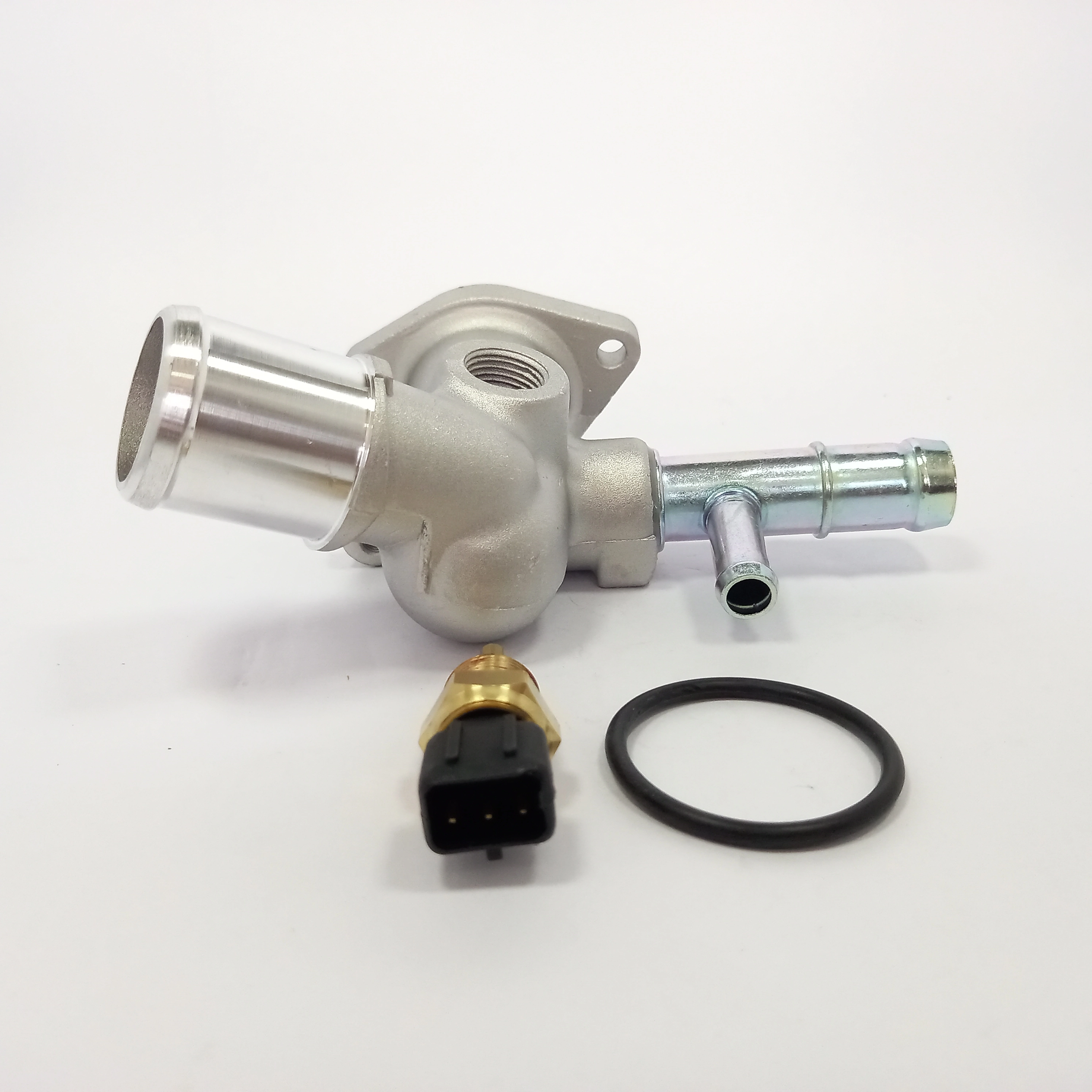FLANGE VÁLVULA TERMOSTÁTICA HYUNDAI HB20 11/16 - I30 13/14 - KIA CERATO 09/ 1.6 16V - COM SENSOR