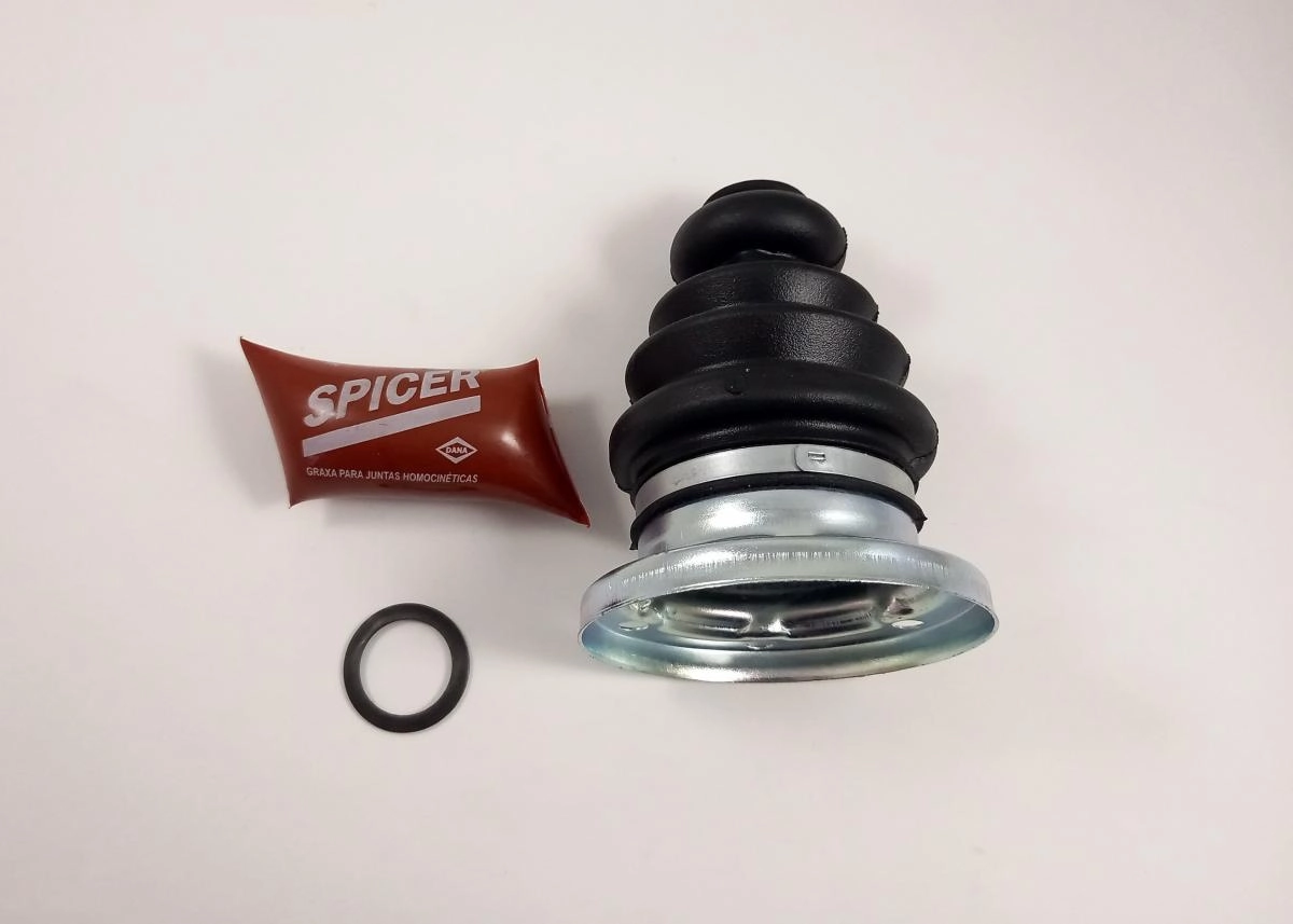 KIT REPARO COIFA HOMOCINÉTICA LADO CÂMBIO COM FLANGE VW GOL/PARATI 2.0 8V 95/ SANTANA/QUANTUM 91/ 25X132