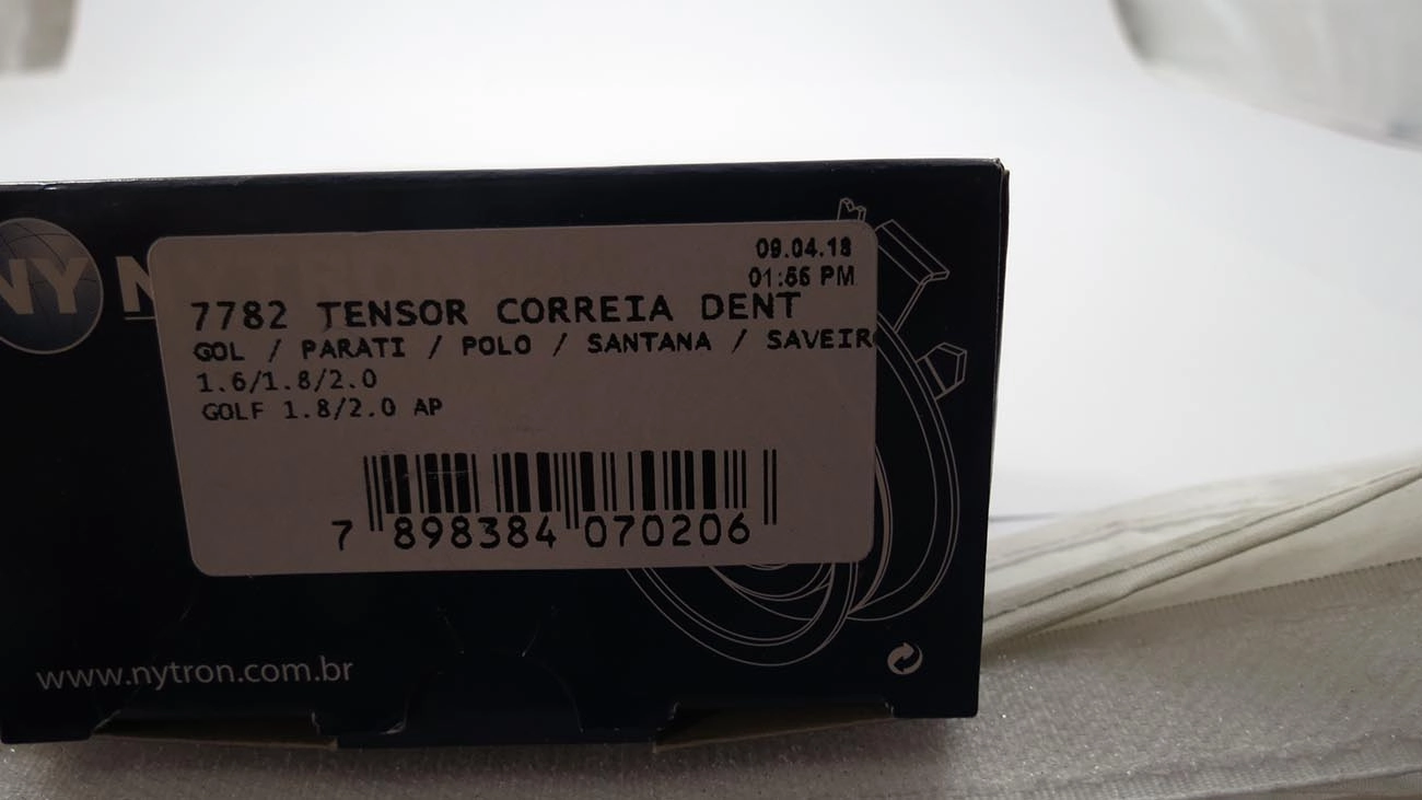 ROLAMENTO TENSOR CORREIA COMANDO VÁLVULAS TENSIONADOR DENTADA MOTOR AP VW GOL/PARATI/SANTANA/PASSAT/LOGUS/GOLF/POLO CLASSIC/VAN