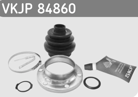KIT REPARO HOMOCINÉTICA CÂMBIO COM CHAPA VW LOGUS/SANTANA 93/ - FORD ESCORT 93/ - VERSAILLES 92/96