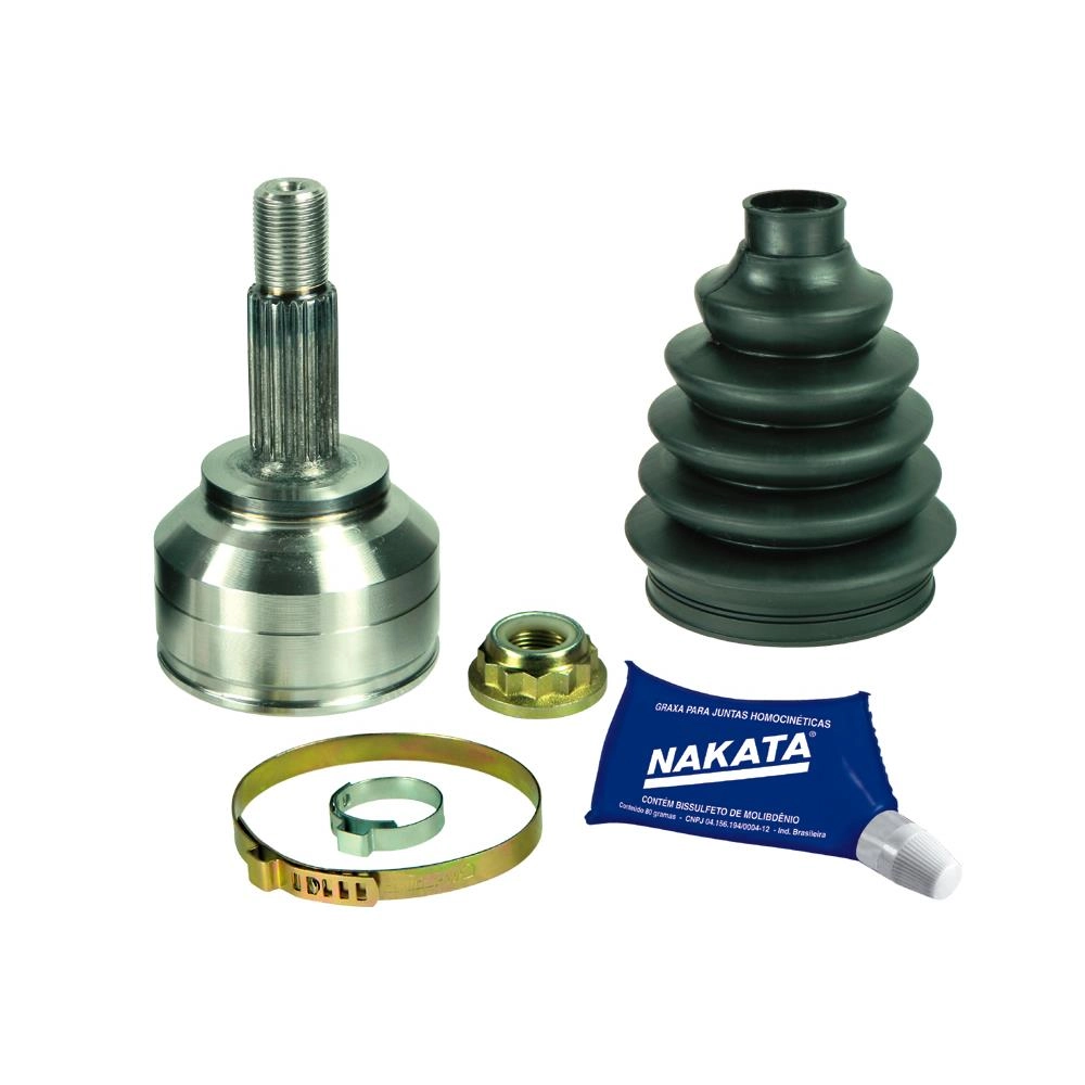 HOMOCINETICA RODA SEM ABS VW FOX 10/16 NOVO GOL/VOYAGE/SAVEIRO 1.6 08/16 - 24/22 ESTRIAS T. CENTRAL