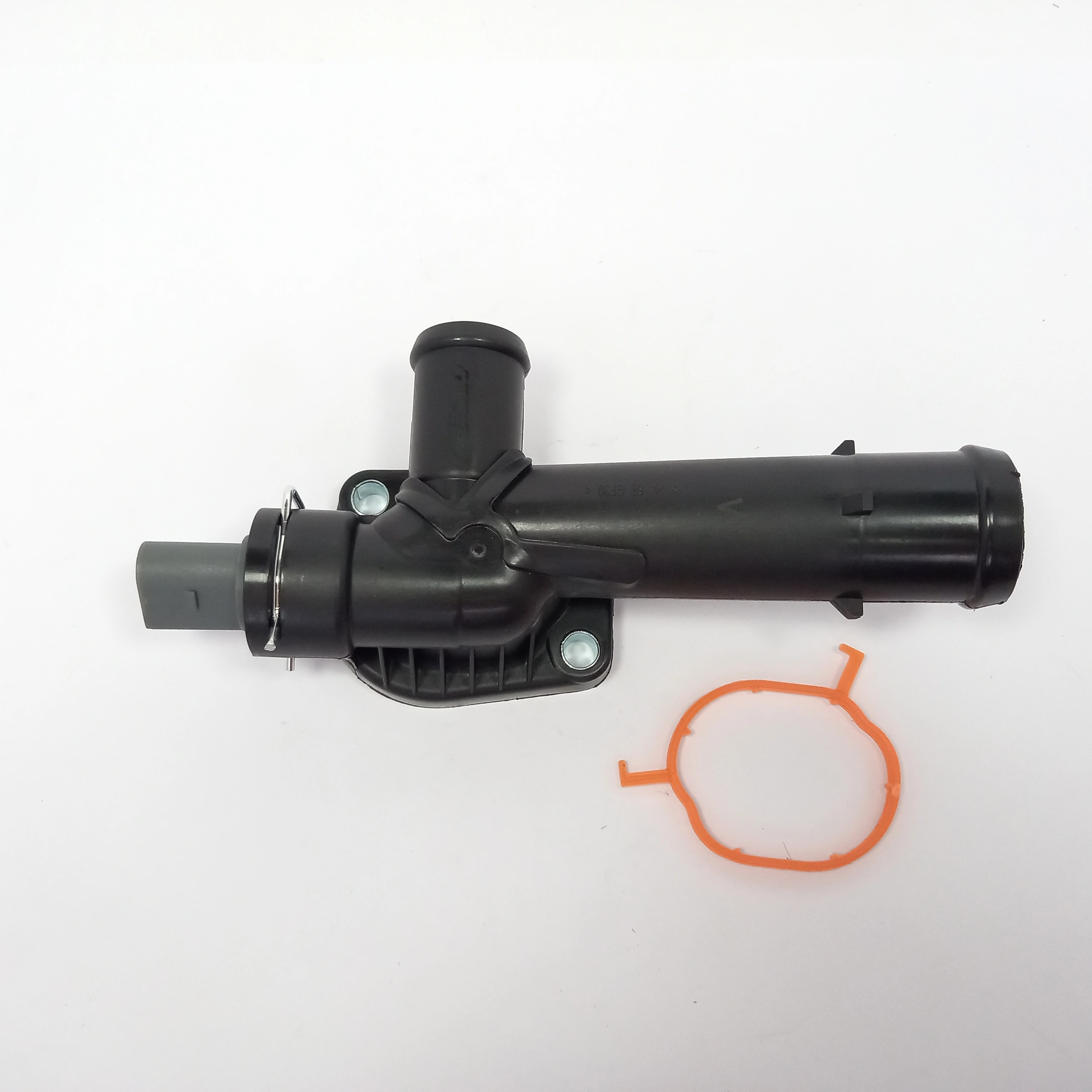 FLANGE FLUXO DA ÁGUA VW AMAROK 2.0 2010/2015 TDI - COM SENSOR DE TEMPERATURA