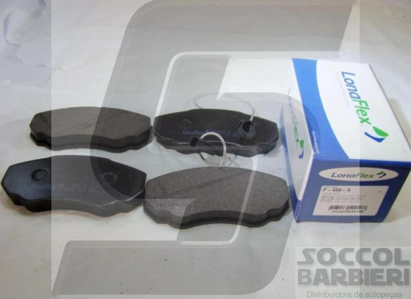 PASTILHA FREIO RODA DIANTEIRA COM ALARME FIAT DUCATO 2001/2005 CITROEN JUMPER