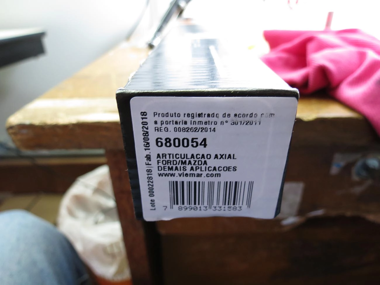 ARTICULAÇÃO/BARRA AXIAL FORD RANGER 98/12 - EXPLORER 95/03 - MAZDA B-2500 98/00