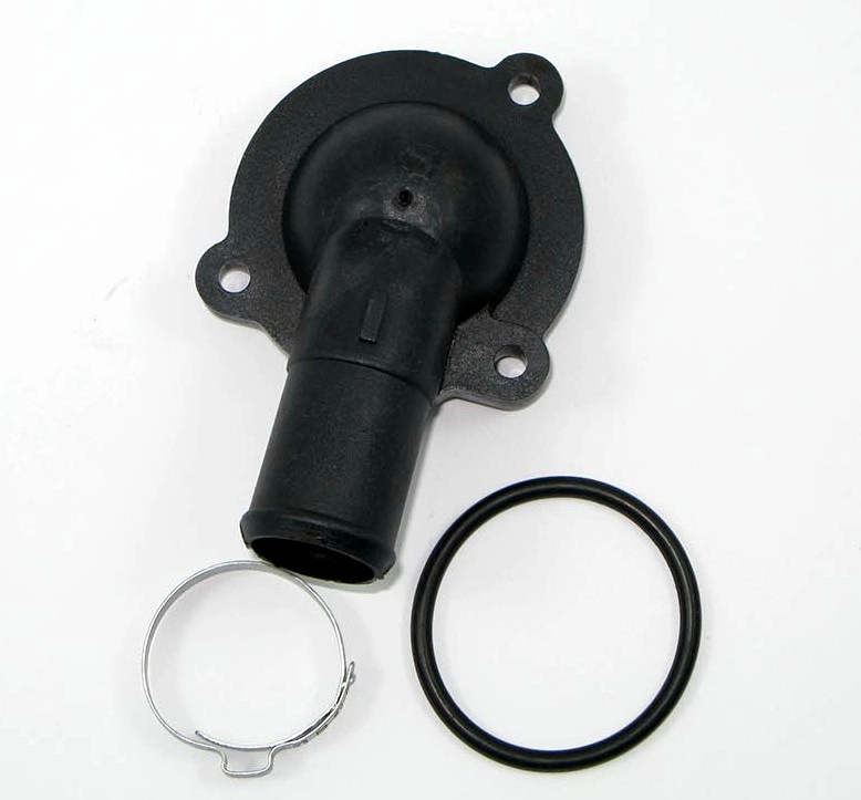 KIT FLANGE PLÁSTICO/COTOVELO VÁLVULA TERMOSTÁTICA GASOLINA PLASTICO VALVULA TERMOSTATICA FORD FIESTA/KA/COURIER/ECOSPORT VT265.82