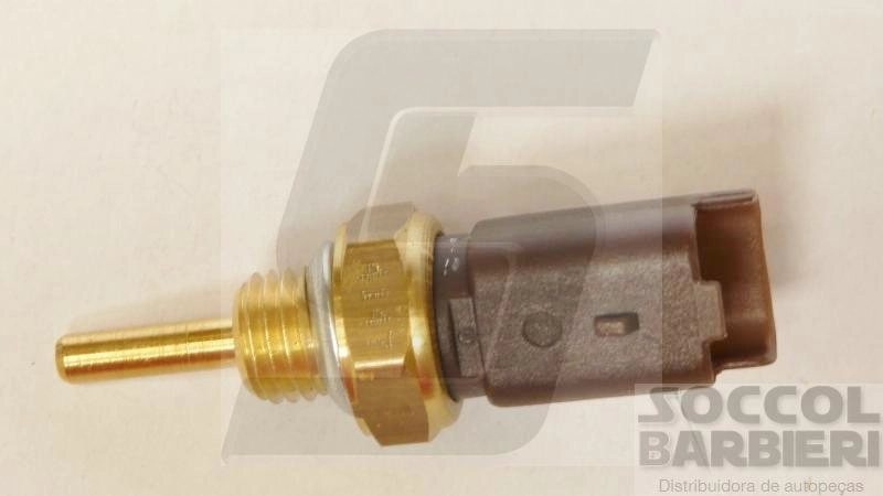PLUG ELETRÔNICO OU SENSOR TEMPERATURA ÁGUA MARROM MOTOR FIRE EVO FIAT NOVO UNO 10/ 500 PALIO 12/ BRAVO/LINEA