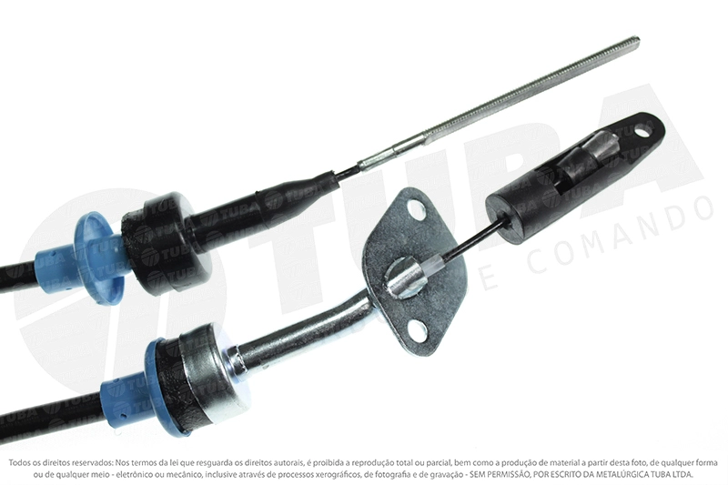 CABO EMBREAGEM 675MM FIAT UNO MILLE 96/ 1.5/1.6/TURBO 92/96 ELBA