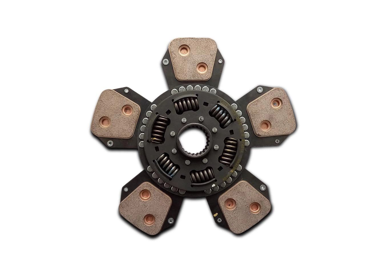 DISCO DE EMBREAGEM CERAMETÁLICO VALTRA/VALMET 880/885/980/985/1180 - 327MM 22 ESTRIAS 10 PASTILHAS