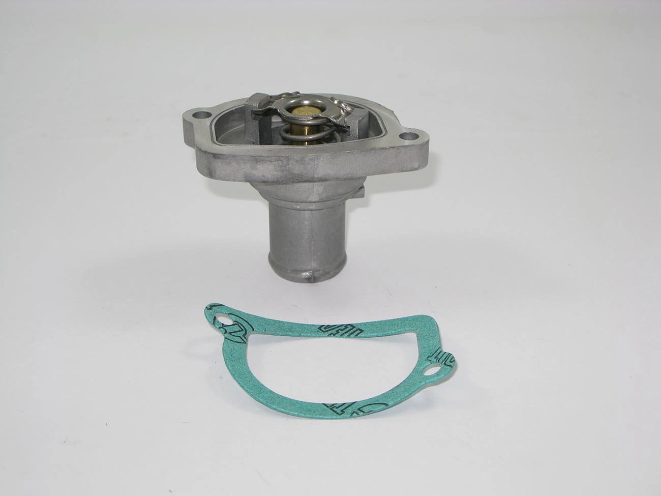 VÁLVULA TERMOSTÁTICA COM CARCAÇA/FLANE ALUIMÍNIO FLANGE ALUMÍNIO FIAT PALIO/SIENA/STRADA/DOBLO/IDEA/PUNTO FIRE EXCETO EVO