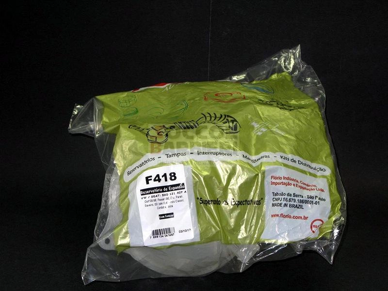 RESERVATORIO AGUA DO RADIADOR VW GOLF 95/98 - POLO CLASSIC 97/ - PASSAT 91/96 - SEAT CORDOBA/IBIZA
