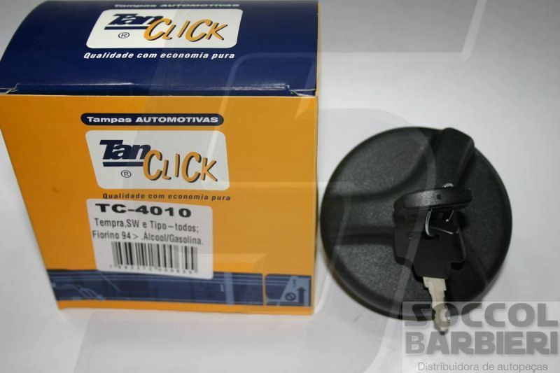 TAMPA PARA TANQUE COMBUSTÍVEL C/CHAVES VEDADA FIAT FIORINO 94/ TEMPRA/STIPO