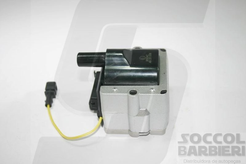 BOBINA IGNIÇÃO 3 PINOS AUDI 100 90/94 SEAT CORDOBA 94/02 IBIZA 99/ VW GOLF/PASSAT/POLO COM FIO