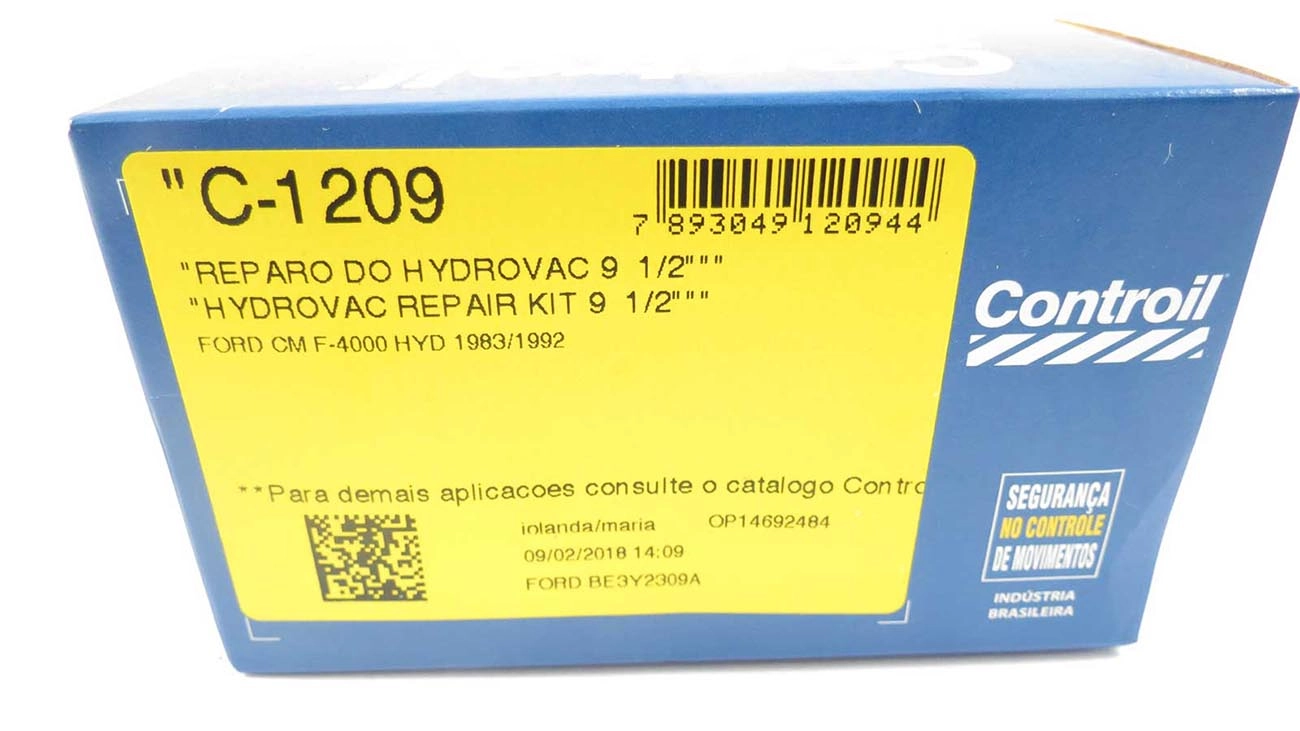 REPARO HIDROVÁCUO HIDROVAC FORD F-4000 83/95 9-1/2