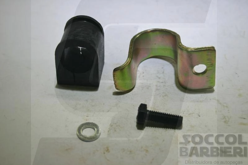 KIT BUCHA BARRA ESTABILIZADORA SUSPENSÃO DIANTEIRA FURO 25MM PARA UM LADO ESTABILIZADOR DIANTEIRO MB SPRINTER 1997/