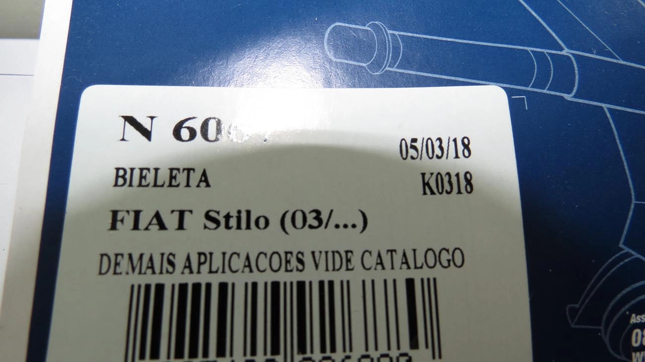 BIELETA DIANTEIRA LD/LE FIAT PULSE 21/22 STRADA 20/22 LINEA 08/ ARGO/CRONOS 17/ BRAVO/FASTBACK