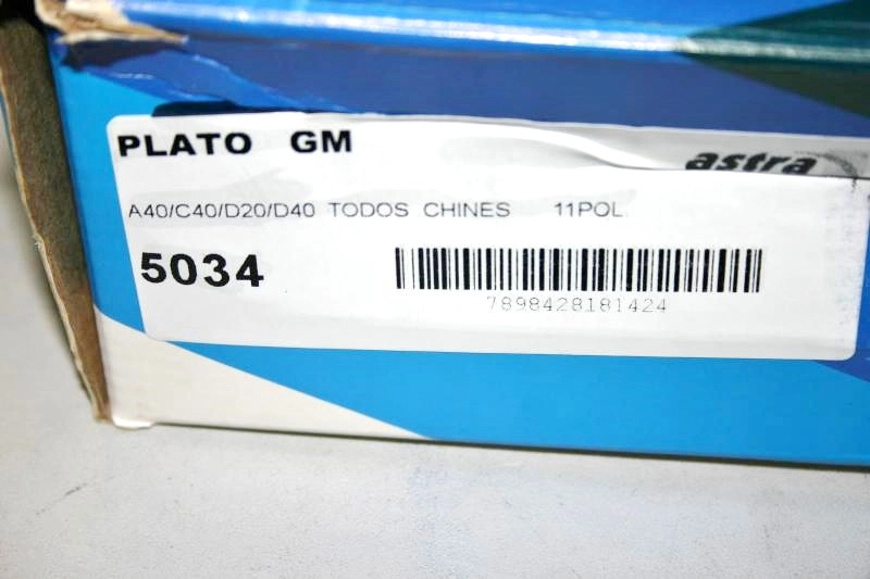 PLATÔ EMBREAGEM 280MM PLATO GM D-10/20 ASPIRADO A/C-20/BONANZA