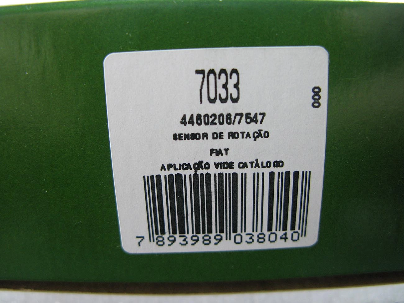 SENSOR DE ROTACAO FIAT UNO MPI 95/2004 - PALIO/SIENA 1.0/1.5 MPI 96/2004