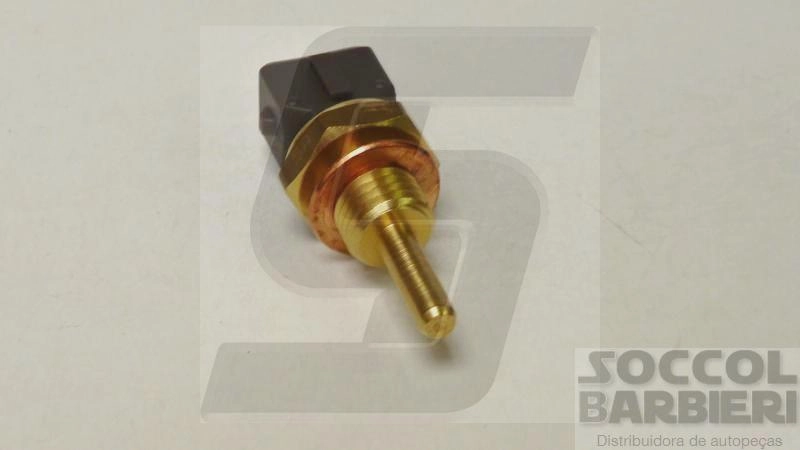 PLUG ELETRÔNICO/SENSOR ÁGUA GM NOVO CORSA/MERIVA/MONTANA 1.8 8V - 02/ - FIAT 1.8 MOTOR GM MARROM