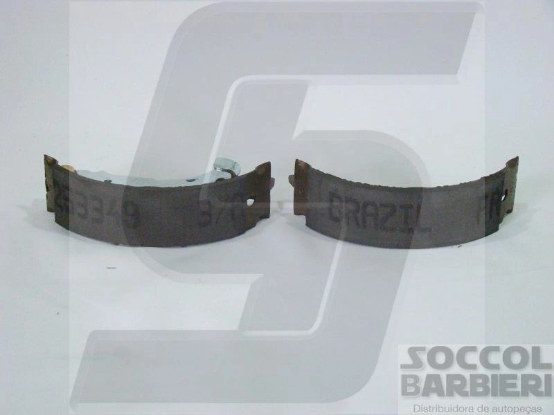 SAPATA FREIO TRASEIRA COM LONA MB CLASSE A160 1.6 8V 1999/2005 A190 1.9 2000/2005