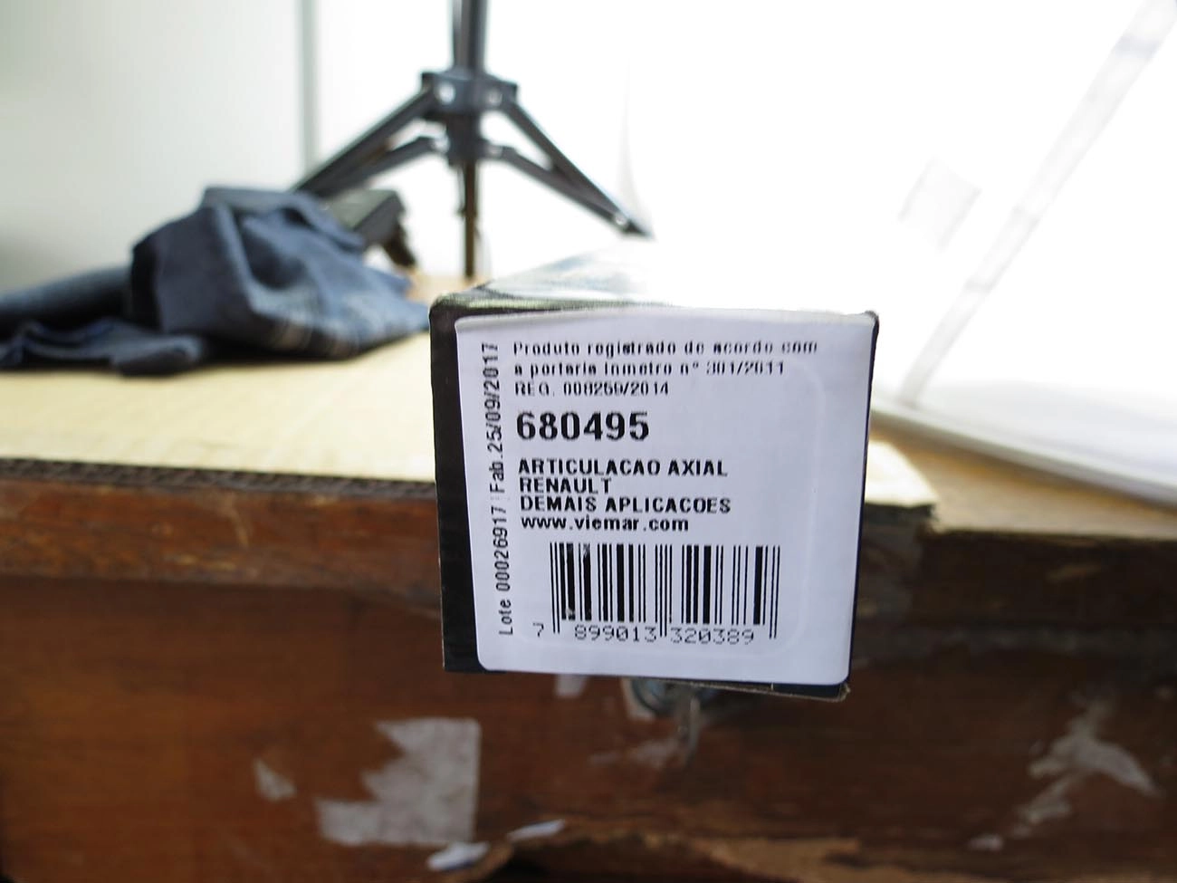 ARTICULAÇÃO/BARRA AXIAL DIREÇÃO RENAULT FLUENCE 2011/2018