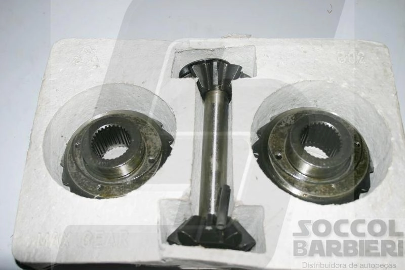 KIT REPARO DIFERENCIAL/CAIXA SATÉLITE EIXO DANA 411/BRASEIXOS 408 SIMPLES SATELITE/DIFERENCIAL FORD F-400/4000 DODGE P-400 75/83