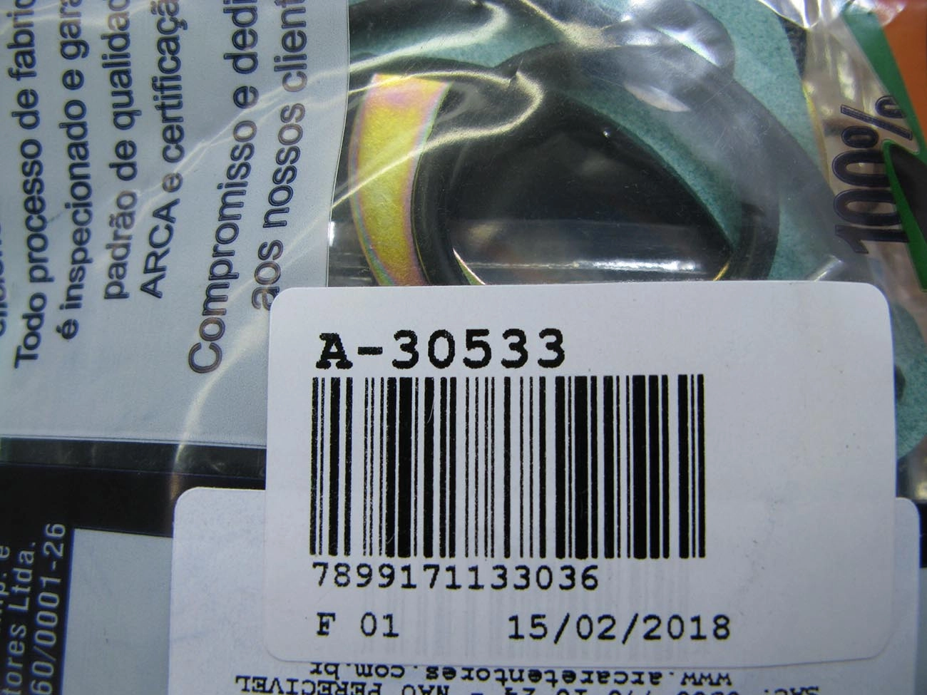 KIT RETENTOR RODA TRASEIRA PARA UM LADO TRASEIRO VW FUSCA/BRASILIA/VARIANT