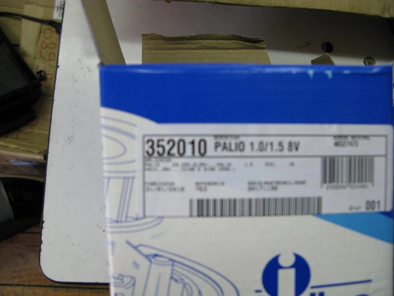 BOMBA AGUA FIAT PALIO/STRADA 1.0 8V 09.99/08.00 - COM POLIA MULTI V 6 CANAIS