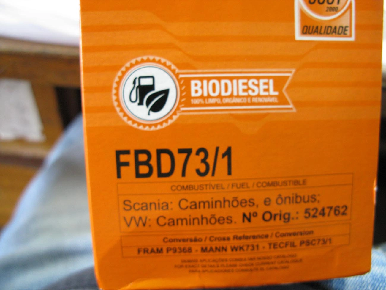 FILTRO COMBUSTÍVEL COMBUSTIVEL VOLVO SCANIA CAMINHOES ONIBUS TODOS VW