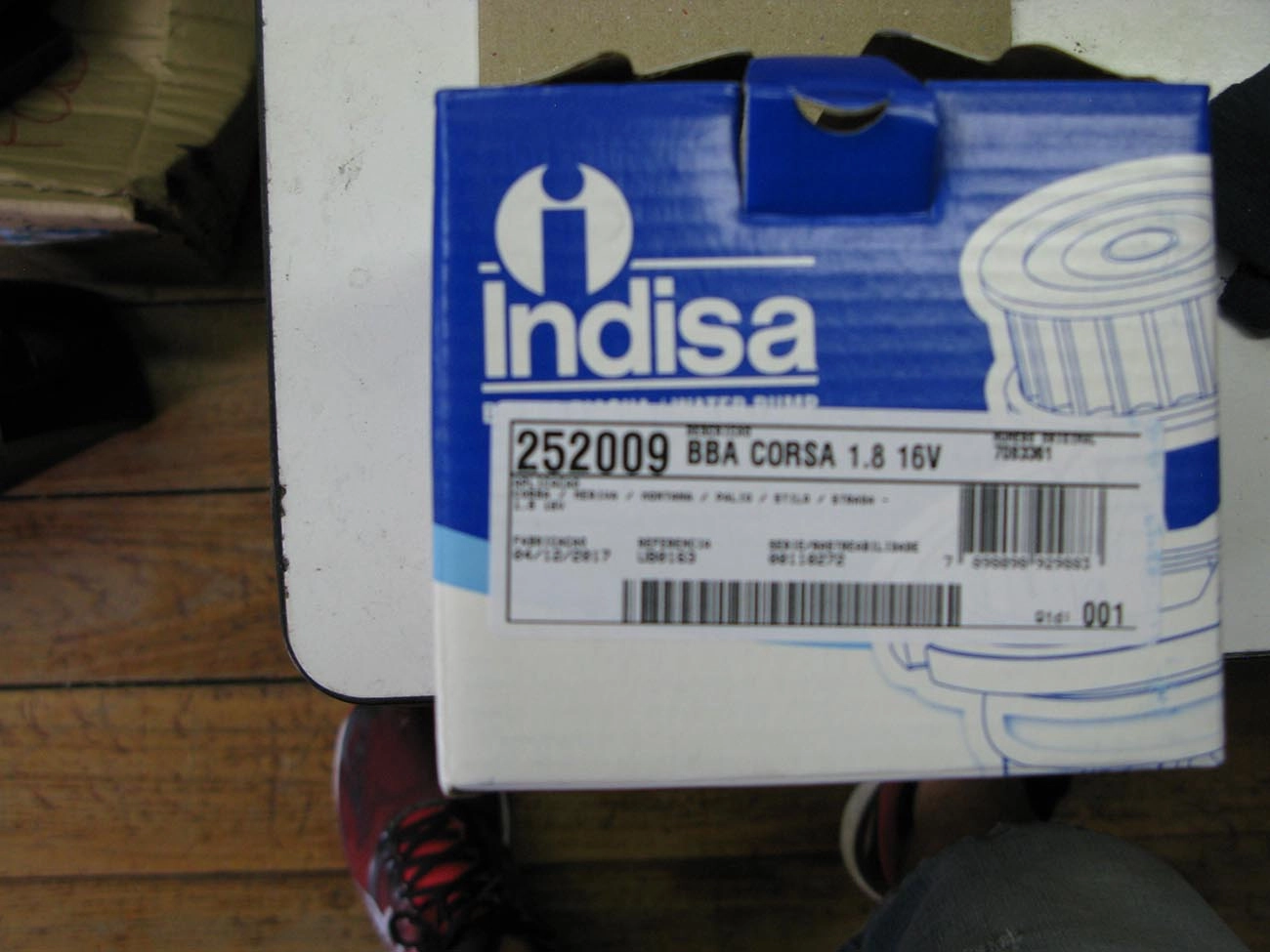 BOMBA AGUA GM MERIVA 1.8 16V 2003/ - FIAT STILO 1.8 16V 2002/