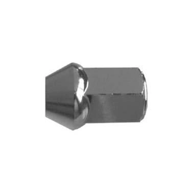 PORCA RODA GM A/C/D-10/VERANEIO 71/84 - 7/16X20X19 - DIANTEIRO/TRASEIRO CROMADA