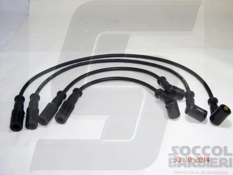 JOGO CABOS VELA  FIAT NOVO UNO/NOVO PALIO 1.0 2010/ - EVO