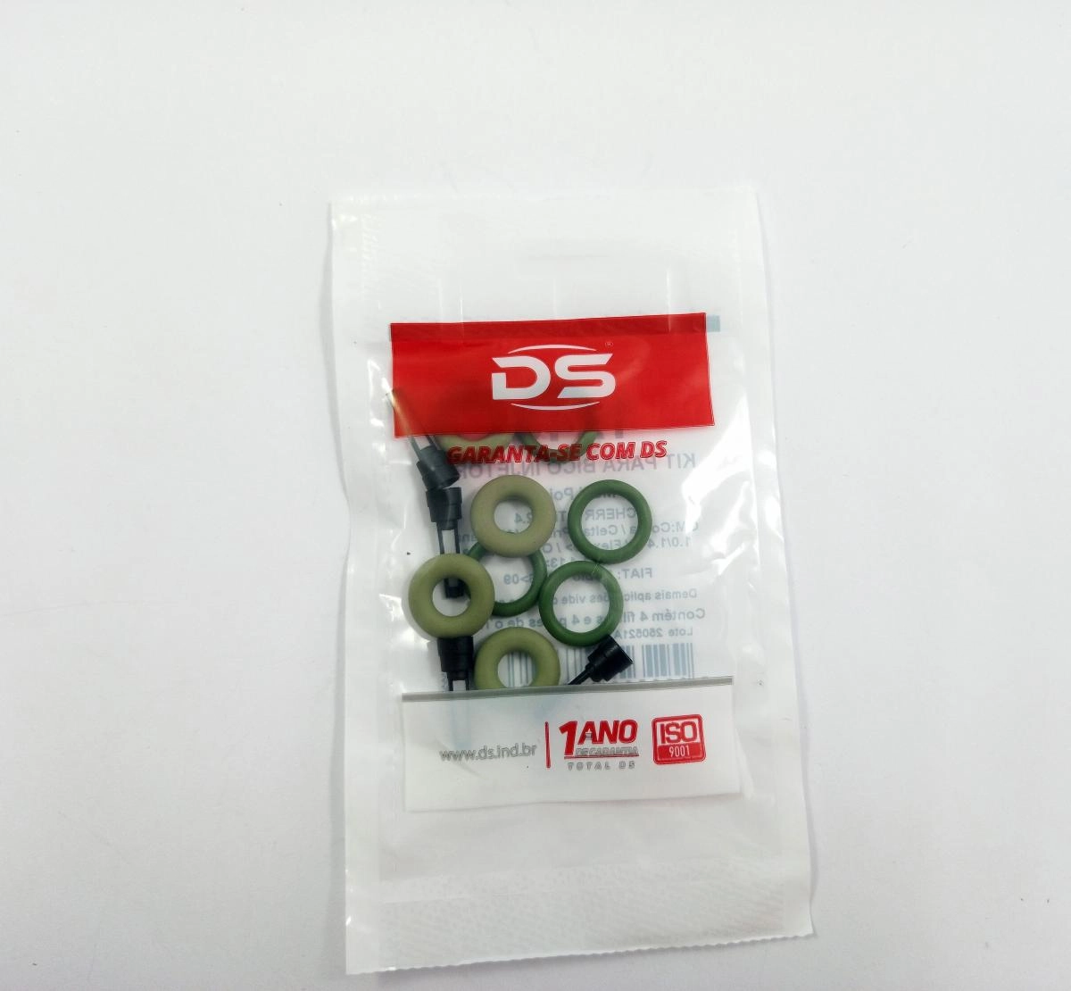 KIT REPARO BICO/VALVULA INJETORA FIAT DOBLO/IDEA/PALIO - GM CELTA/ONIX/PRISMA - DELPHI