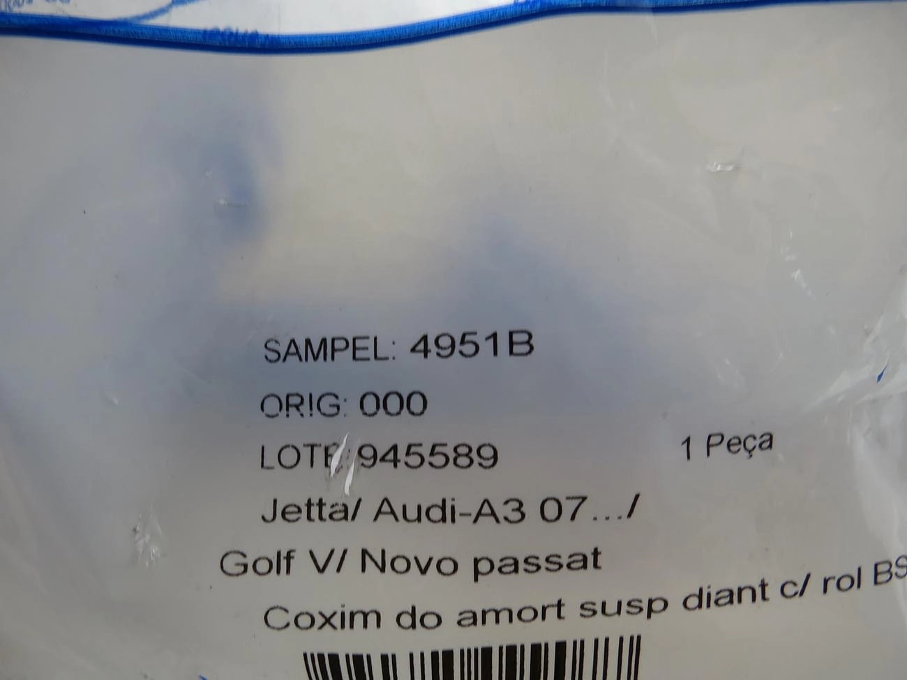 COXIM AMORTECEDOR DIANTEIRO COM ROLAMENTO VW EOS 09/ - FUSCA 13 / - JETTA/PASSAT 06/