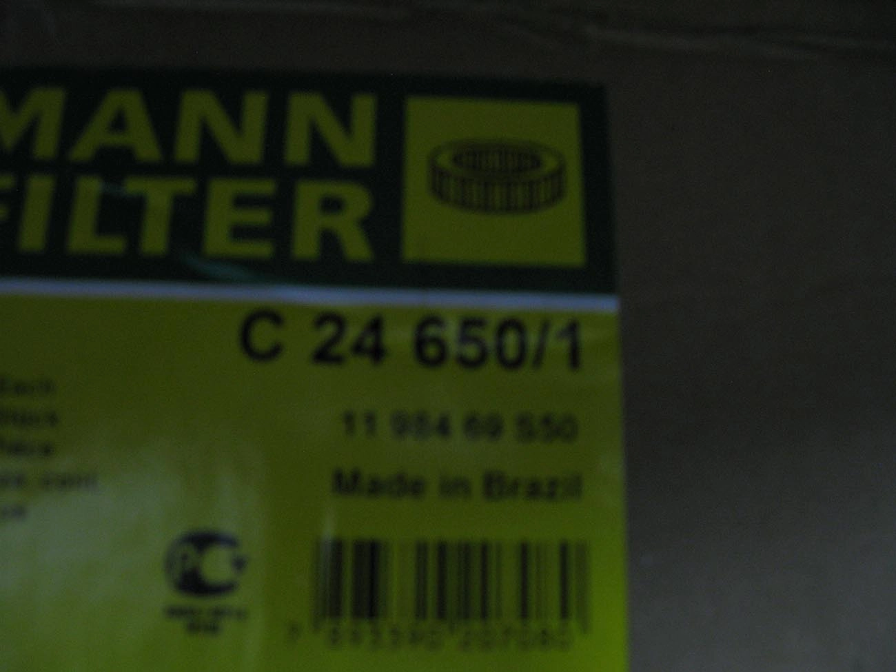 FILTRO AR VW 13.210/14.210/16.210/22.210 CUMMINS