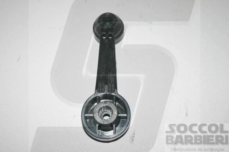 MANIVELA VIDRO FORD CORCEL/BELINA/DEL REY/PAMPA/F-100/1000/4000 - PRETA PLASTICO