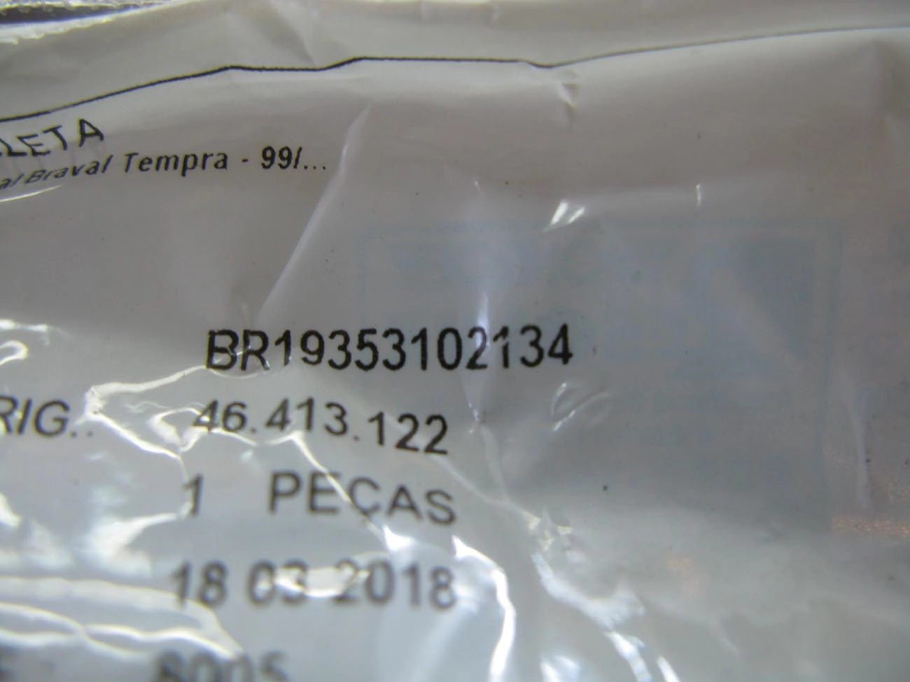 BIELETA DIANTEIRA LD/LE FIAT MAREA 99/07 - BRAVA 99/03 - TEMPRA 92/99