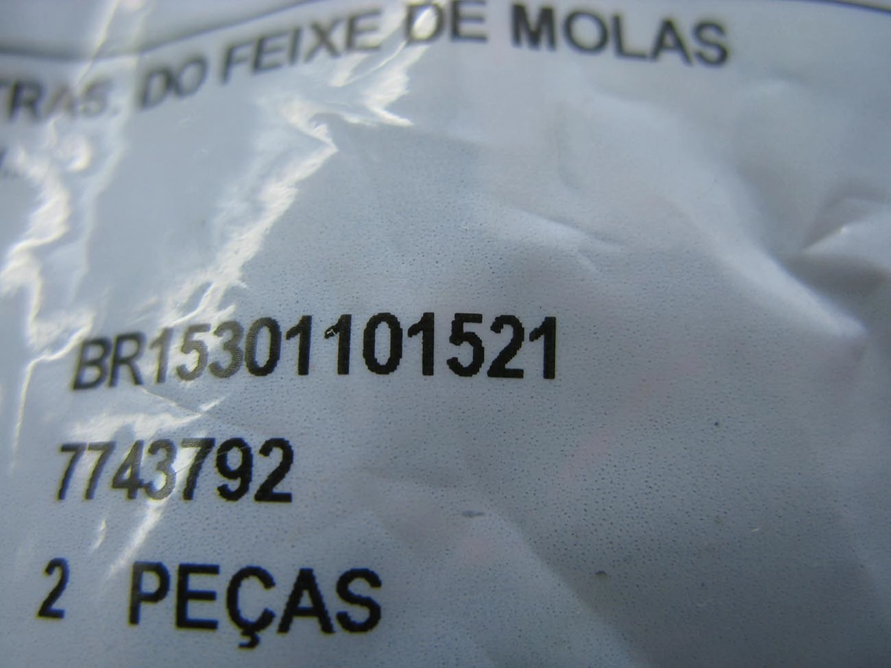 BUCHA TRASEIRA FEIXE MOLAS SUSPENSÃO FIAT DOBLO 2002/ FIORINO 94/ STRADA 1999/ NOVA 2020/