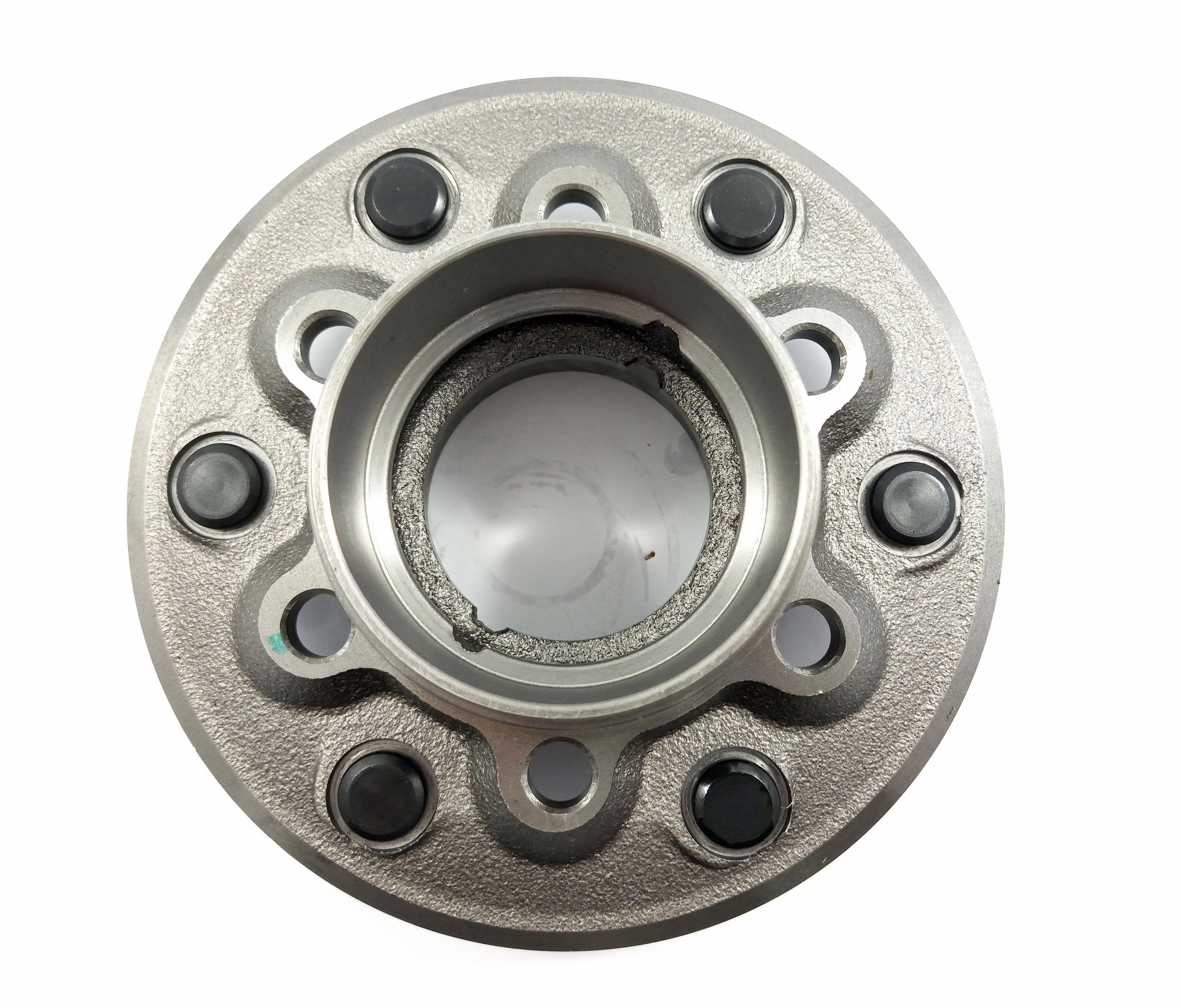 CUBO RODA DIANTEIRO SEM ROLAMENTO ABS 6 FUROS GM NOVA S-10/TRAILBLAZER 4X2/4X4 2012/2016