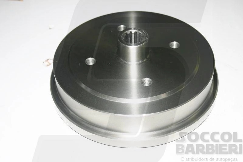 TAMBOR FREIO COM CUBO TRASEIRO 4 FUROS VW FUSCA 1300L/1500/1600 C/CUBO