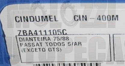 JOGO MOLAS HELICOIDAIS SUSPENSÃO DIANTEIRA MOLA SUSPENSAO VW PASSAT 1.5/1.6 75/88 S/AR