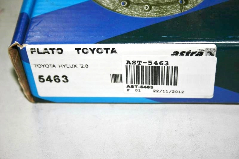 PLATO EMBREAGEM TOYOTA HILUX 2.8 - 225MM