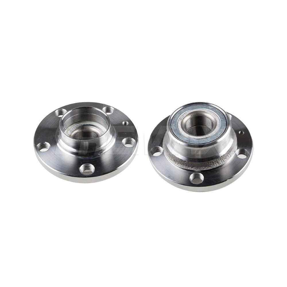 CUBO RODA TRASEIRO COM ROLAMENTO SEM ABS 5 FUROS VW GOLF 99/ BORA/NEW BEETLE 98/ NOVO POLO 2.0 02/