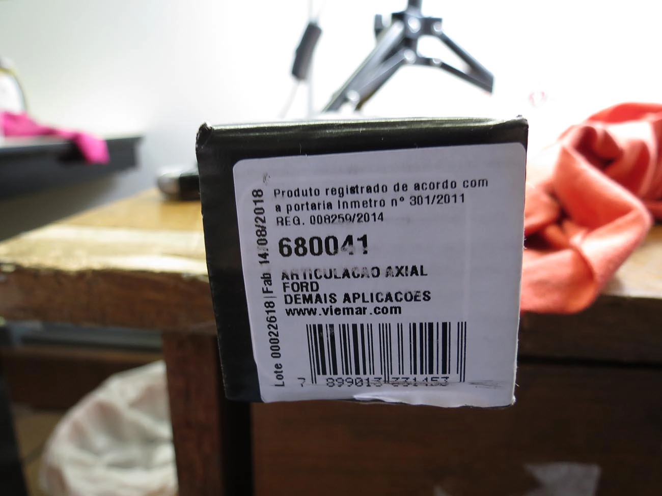 ARTICULAÇÃO/BARRA AXIAL DIREÇÃO FORD AEROSTAR 90/95 - MUSTANG 94/04 - TAURUS 86/95