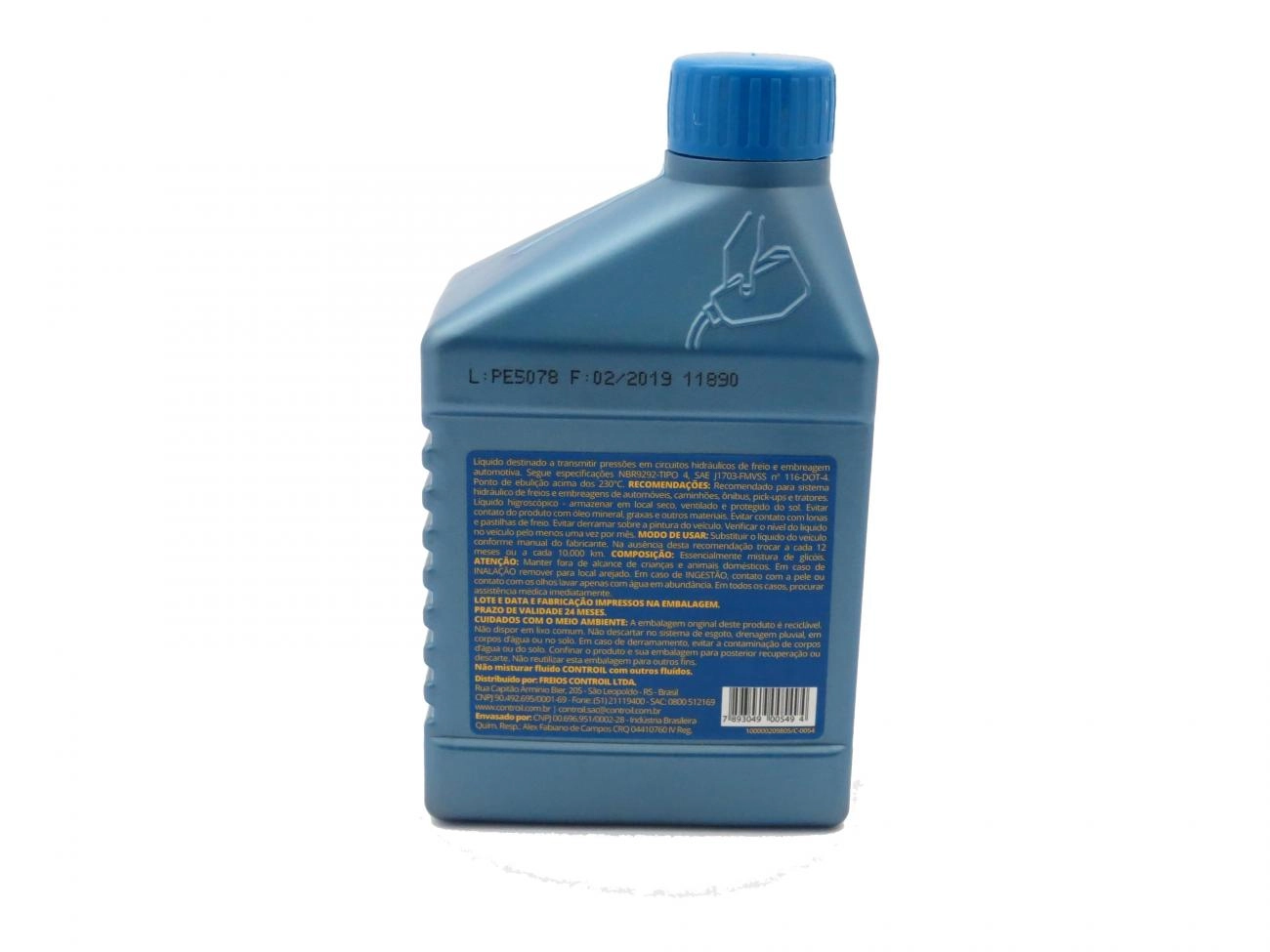 LIQUIDO DE FREIO DOT-3 500 ML