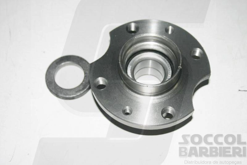 CUBO TRASEIRO COM ROLAMENTO SEM ABS COM RECORTE FIAT PALIO/IDEA 02/ SIENA 01/ STILO 1.8/2.4 02/