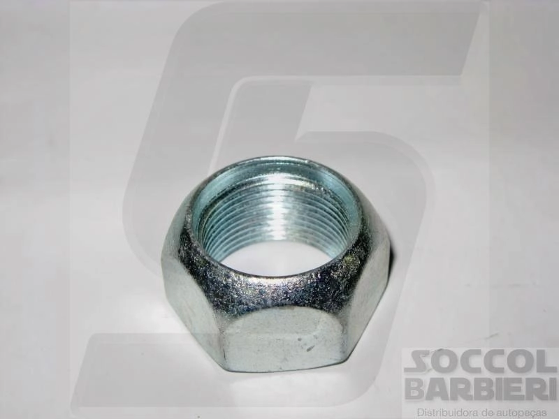 PORCA CUBO RODA TRASEIRO ESQUERDO PARA TUCHO 1.1/8X16UNF CHAVE 1.1/2 TRASEIRA ESQUERDA GM A/C/D-60/11000/12000/13000