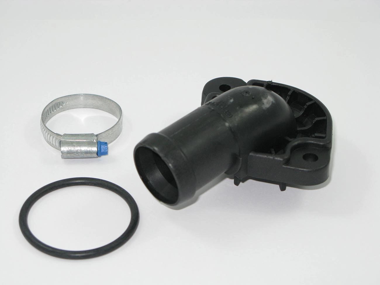COTOVELO/FLANGE/TAMPA VÁLVULA TERMOSTÁTICA PLÁSTICO VW GOL 1.0 97/ GOLF/POLO
